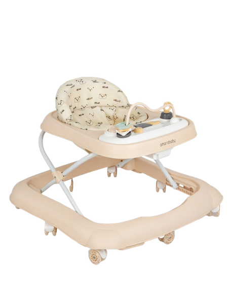 Ходунки Amarobaby Happy Steps / AB23-21HS-03 (бежевый)