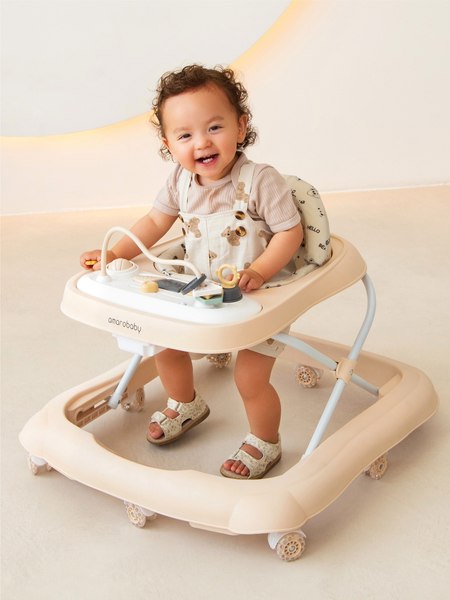 Ходунки Amarobaby Happy Steps / AB23-21HS-03 (бежевый)