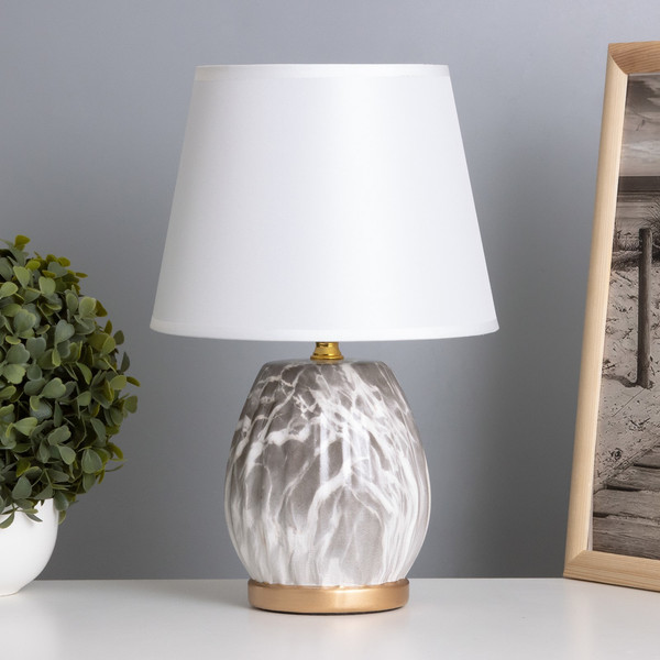 Изображение товара Прикроватная лампа Risalux Валерия 10429291 (черный/белый)