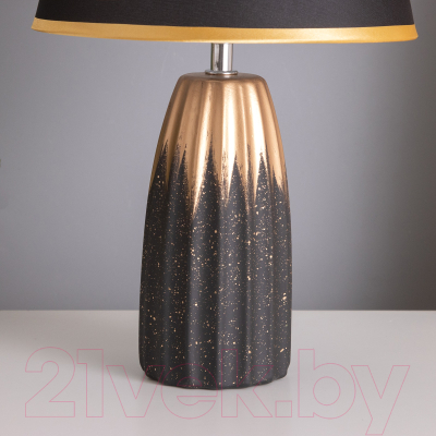 Изображение товара Прикроватная лампа Risalux Анеле 10429271 (черный/золото)