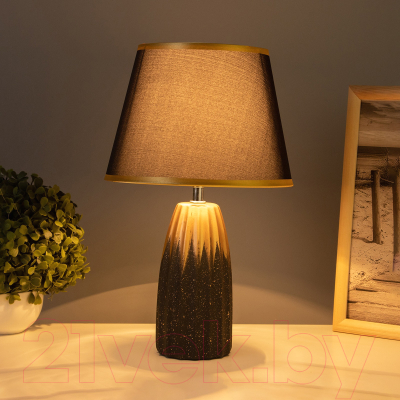 Изображение товара Прикроватная лампа Risalux Анеле 10429271 (черный/золото)