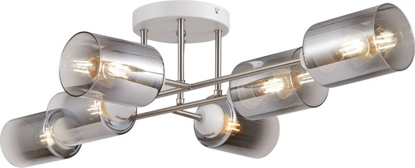 Люстра Mirastyle MD-8149/6 WH+SN
