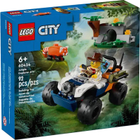 Конструктор Lego City Jungle Квадроцикл для исследования джунглей 60424 - 