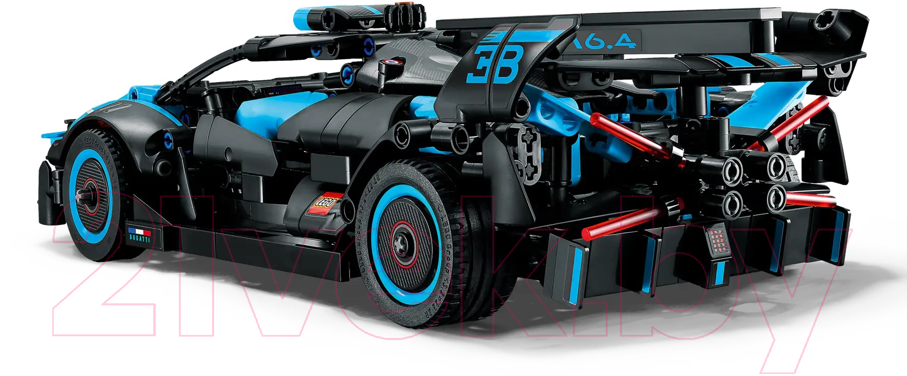 Конструктор Lego Technic Спортивный автомобиль Bugatti Bolide Agile Blue / 42162