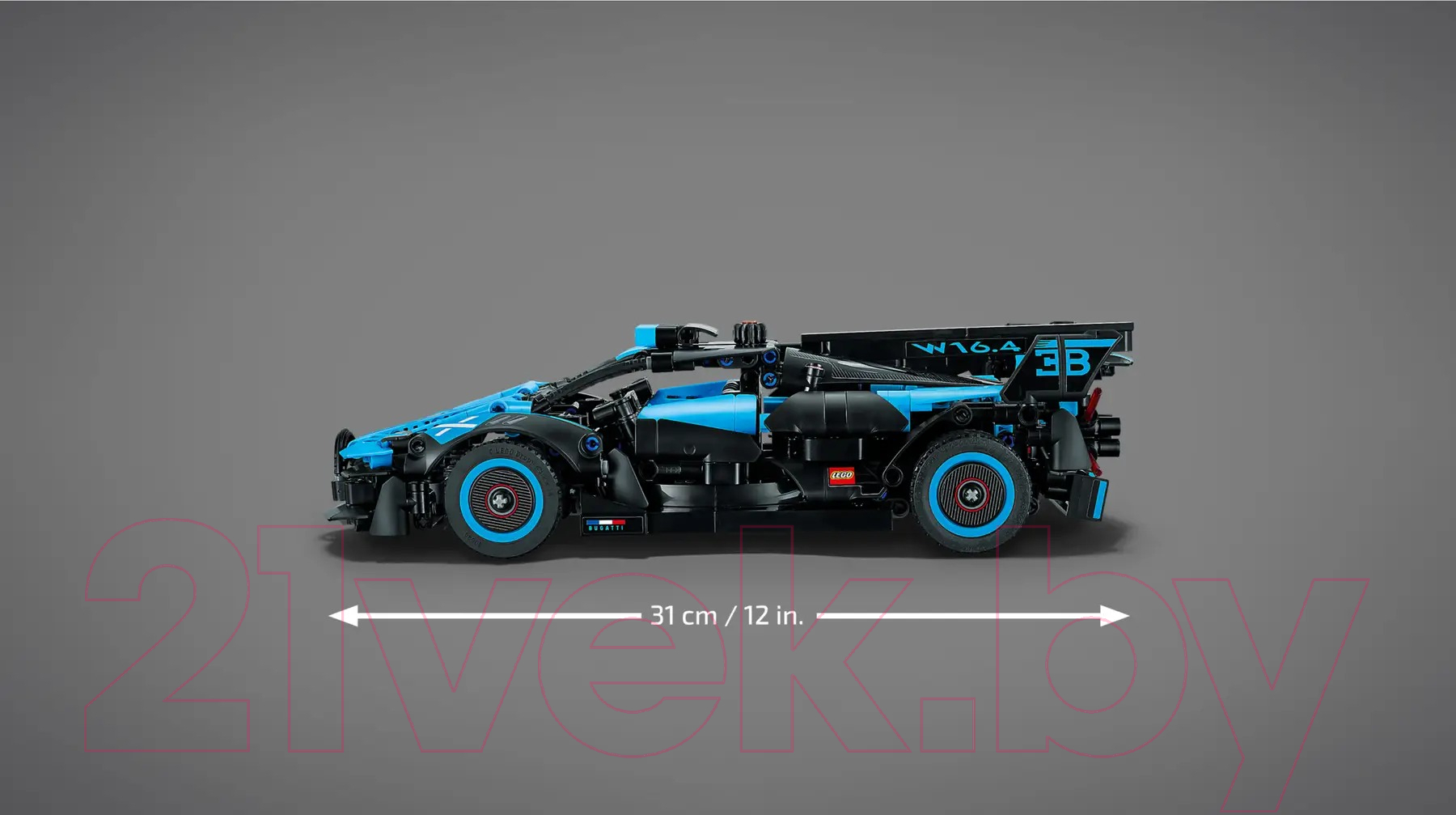 Конструктор Lego Technic Спортивный автомобиль Bugatti Bolide Agile Blue / 42162