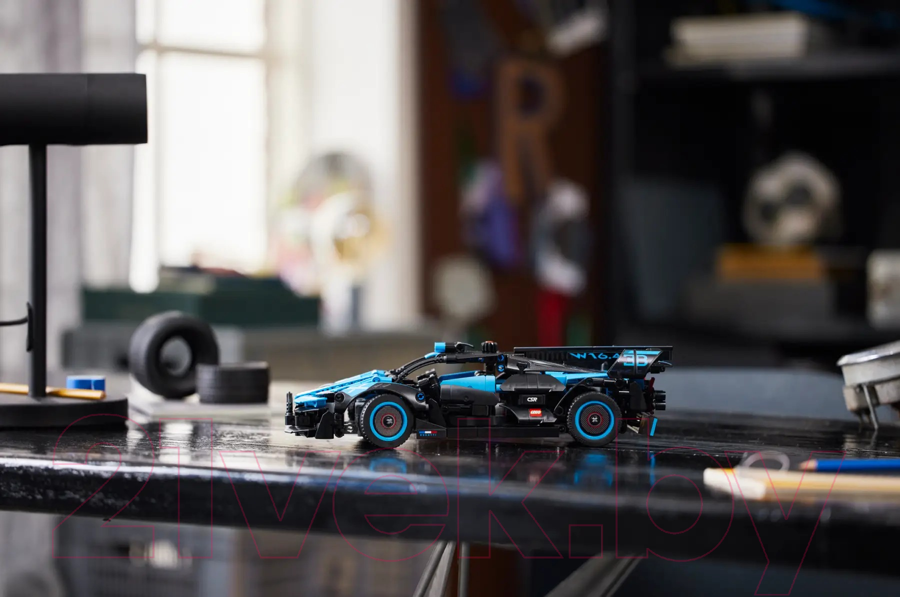 Конструктор Lego Technic Спортивный автомобиль Bugatti Bolide Agile Blue / 42162