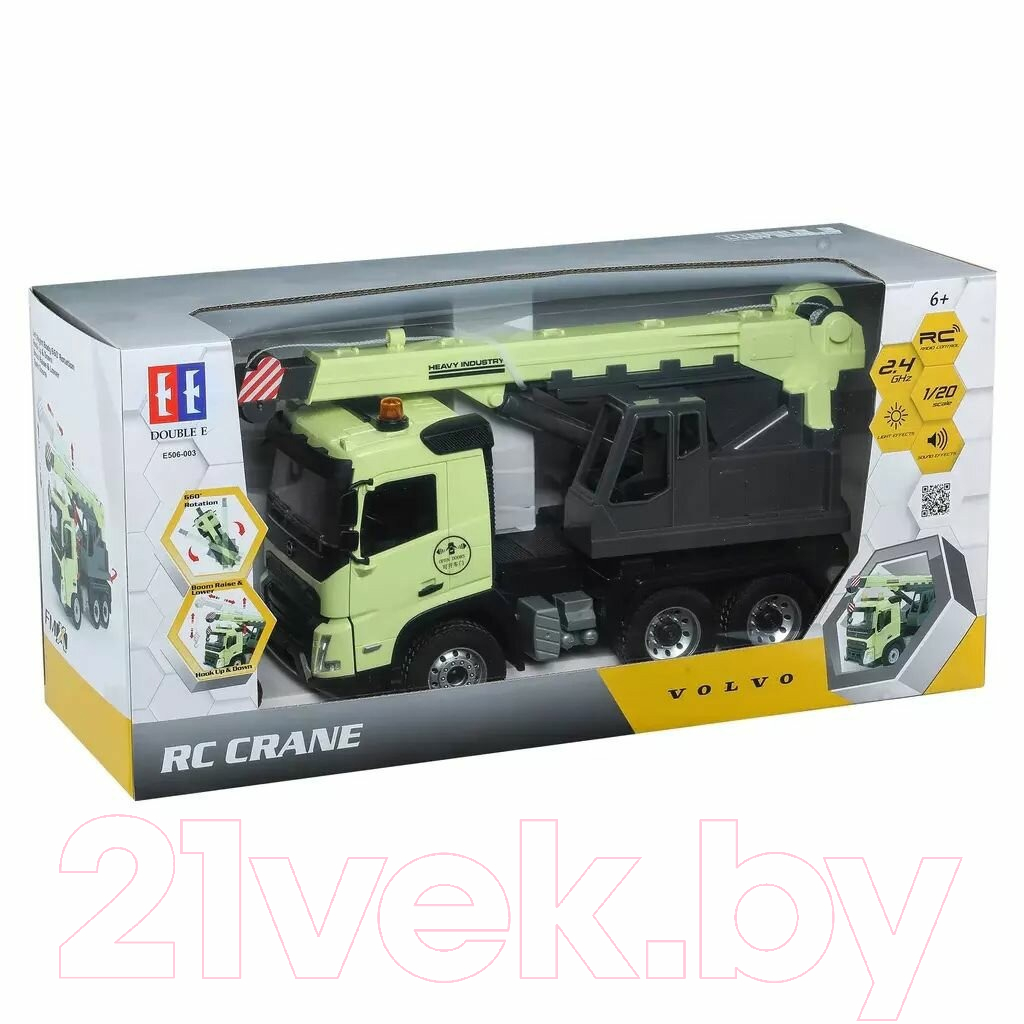 Радиоуправляемая игрушка Double Eagle Автокран Volvo FMX / E506-003