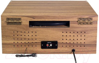 Проигрыватель виниловых пластинок Alive Audio Fusion Light Wood c Bluetooth и FM-радио / FSN-01-LW