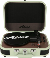 Проигрыватель виниловых пластинок Alive Audio Liberty Shamrock Valley c Bluetooth / AA-NTE-08-PS - 