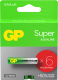 Комплект батареек GP Batteries Super LR03/24AETA21-2GVPSBV6 (6шт) -