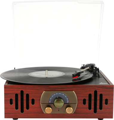 Проигрыватель виниловых пластинок Alive Audio Quattro LP Wood / AA-QTR-01-WD