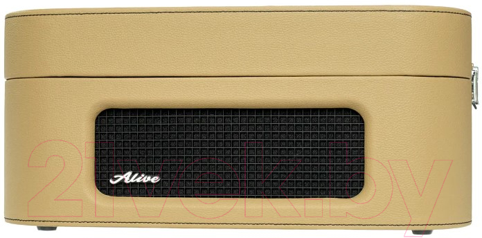 Проигрыватель виниловых пластинок Alive Audio Stories Cafe Creme c Bluetooth / STR-06-CC