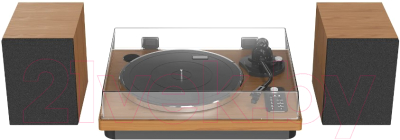 Проигрыватель виниловых пластинок Alive Audio Symphony Dark Wood c Bluetooth / AA-SAY-01-DW