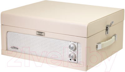 Проигрыватель виниловых пластинок Alive Audio Travels Ivory c Bluetooth / TRV-07-IV 