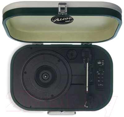 Проигрыватель виниловых пластинок Alive Audio Vintage Cades Gin c Bluetooth / VNT-02-CG 