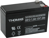 

Аккумуляторная батарея, GB 12-7.2Ah 12V7.2Ah F2