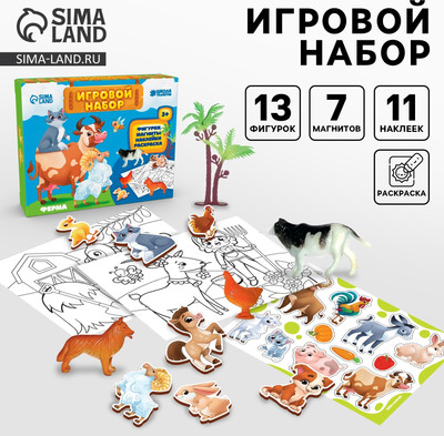 Развивающий игровой набор Школа талантов Ферма / 10230316 -