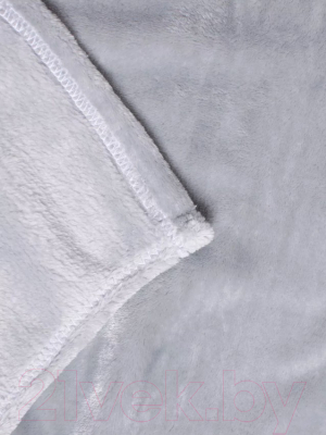 Плед Casa Conforte Royal Flannel 160x220 / 6155317 (светло-серый)