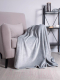 Плед Casa Conforte Royal Flannel 160x220 / 6155317 (светло-серый) - 