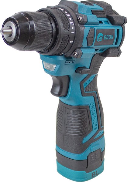 Аккумуляторная дрель-шуруповерт Edon AD-16CBL / 28006