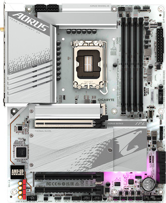 

Материнская плата, Z790 Aorus Elite AX Ice