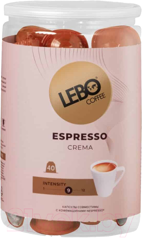 Кофе в капсулах Lebo Espresso Crema