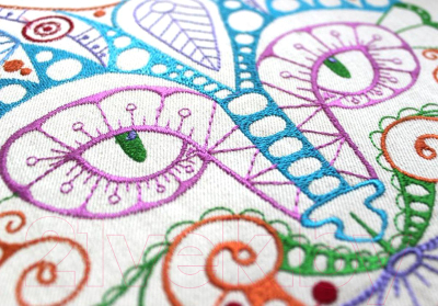 Изображение товара Подушка декоративная MATEX Dream Line Котик / 29-717 (морская волна)