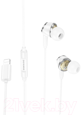 Изображение товара Наушники-гарнитура Borofone BM90 Lightning (белый)