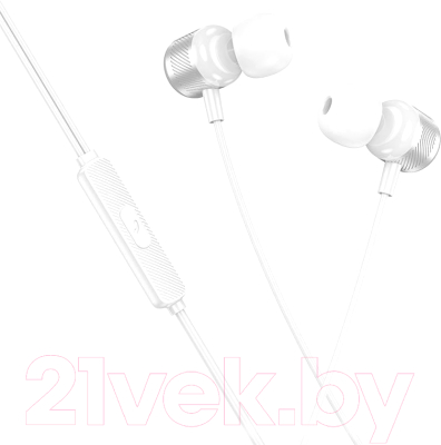 Изображение товара Наушники-гарнитура Borofone BM93 Lightning (серебристый)