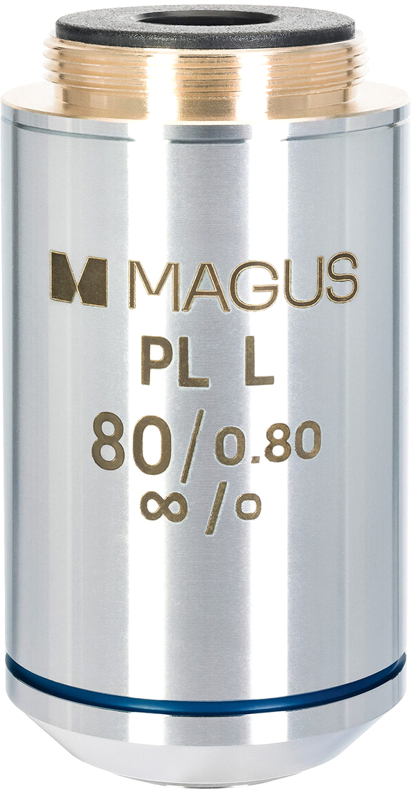 Объектив для микроскопа Magus SFR80 80х/0.80 Plan L Pol / 83455