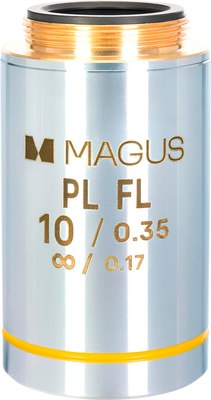 Объектив для микроскопа Magus 10PLFL 10х/0.35 Plan FL / 83440 - 