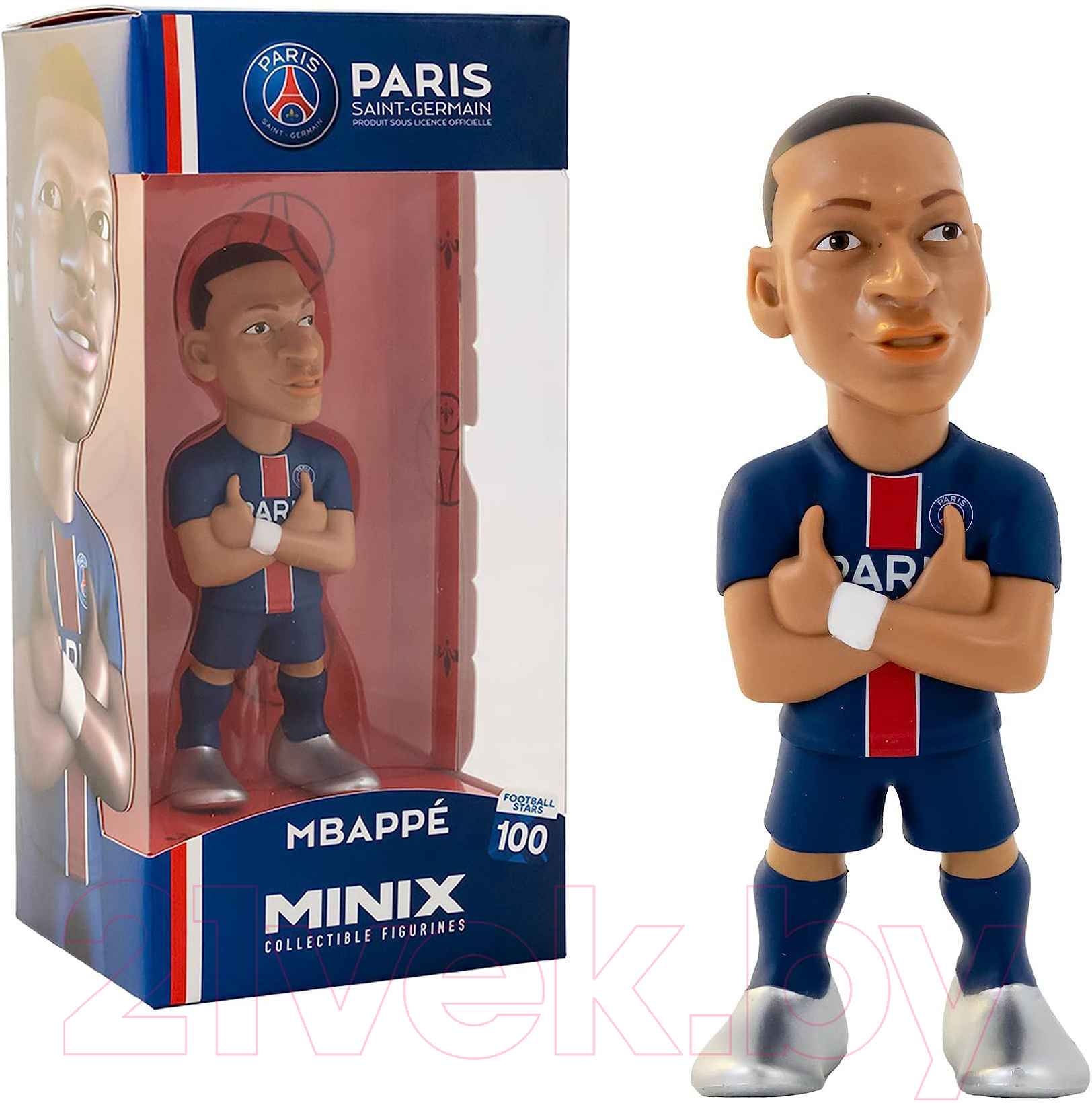 Фигурка коллекционная Minix Футболисты Килиан Мбаппе PSG / 10998