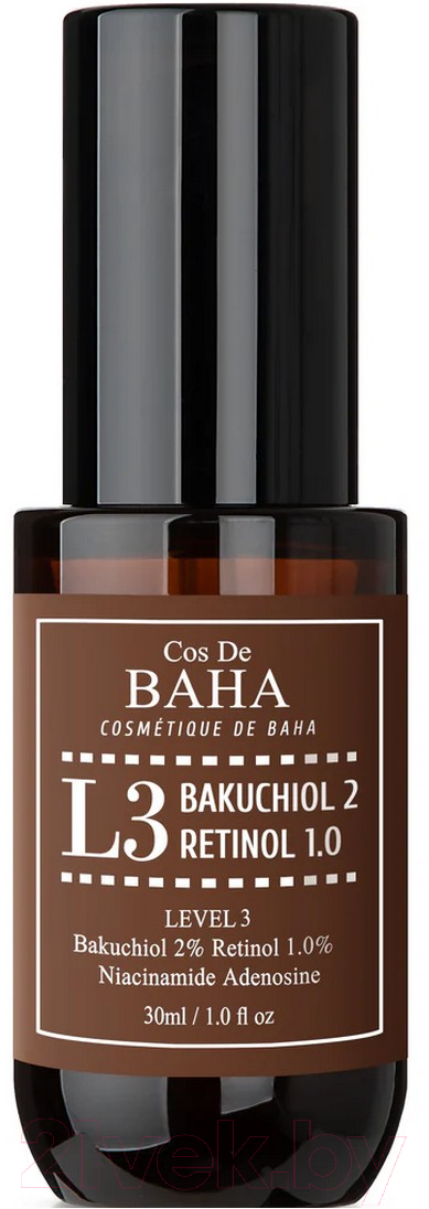 Сыворотка для лица Cos de Baha Bakuchiol & Retinol Serum L3