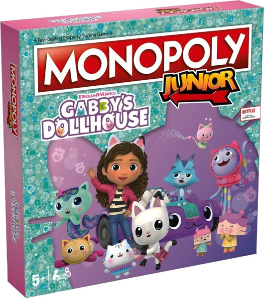 Настольная игра Hasbro Монополия Gabby's Dollhouse / WM04157-EN1-6