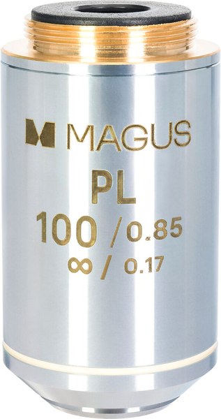 Объектив для микроскопа Magus SF100 DRY 100х/0.80 Plan Pol / 83452