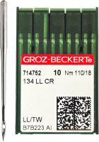 

Набор игл для промышленной швейной машины, 134 LL 110 GB-10