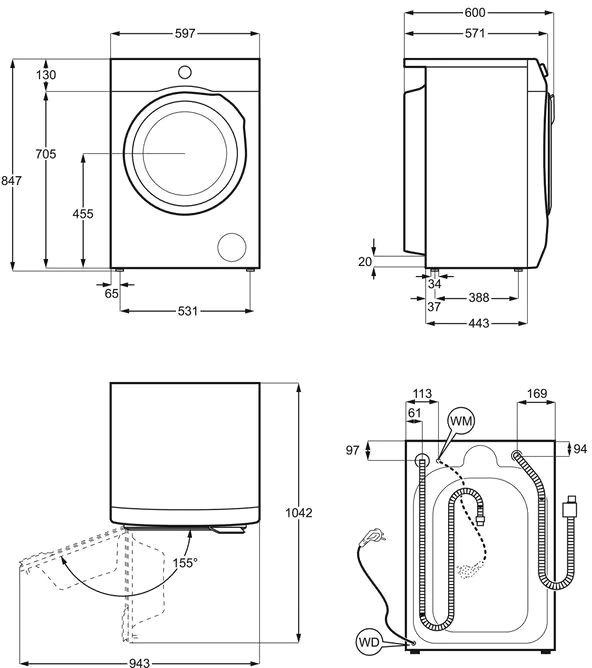 Стирально-сушильная машина Electrolux EW7W4492E — фото 2