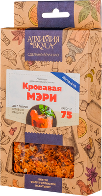 Набор для приготовления настоек Алхимия вкуса № 75 Кровавая Мэри (3x57г)