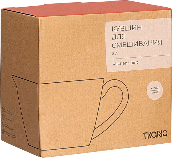 Кувшин Tkano Kitchen spirit / TK24-TW-BW0001 (белый)