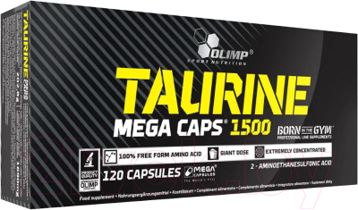 Таурин Olimp Sport Nutrition Taurine Mega Caps (120 капсул)