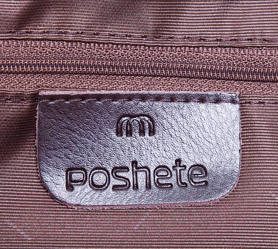 Сумка Poshete 892-8896-1-220-DBW (коричневый) — фото 6