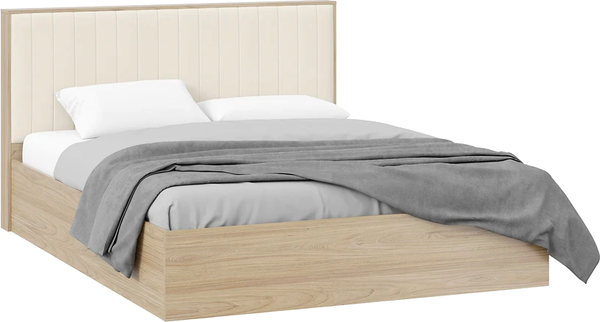 Двуспальная кровать ТриЯ Сэнди тип 2 универсальная с заглушкой 160x20
