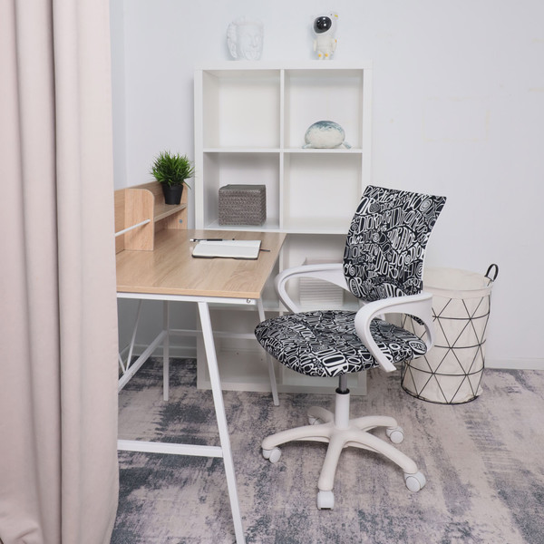 Изображение товара Кресло детское AksHome Ricci White Kids (серый)