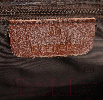 Сумка Poshete 892-H8137-1X-BRW (коричневый)