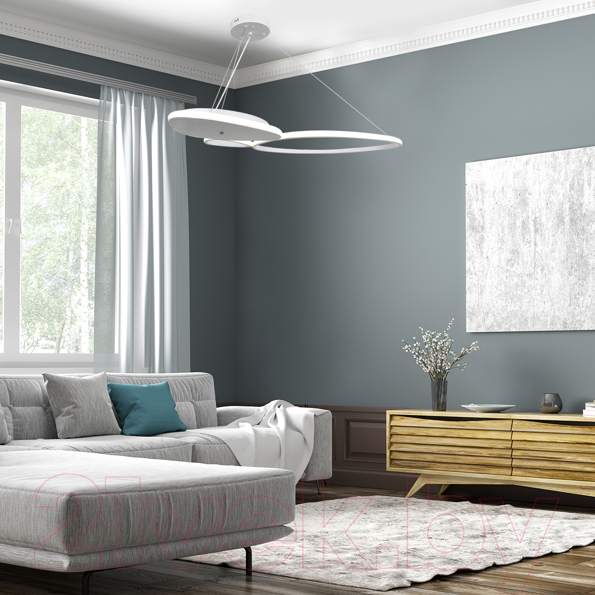 Люстра ESCADA 10290/3LED (белый) — фото 3