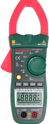 Клещи токоизмерительные Mastech MS2138