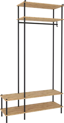 Секция в прихожую ЗМИ НеШкаф / ПРНШ44 (черный) - 