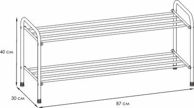 Купить Полка для обуви ЗМИ Альфа 32 / ПДОА32  