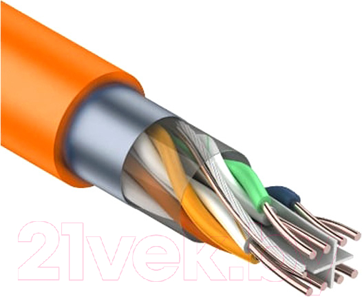 Кабель Rexant F/UTP CAT 6 ZH нг(А)-HF 4PR 23AWG / 01-0151