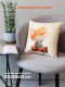 Миниатюра изображения товара Подушка декоративная MATEX Fluffy. Рыжик не лиса / 61-656 (белый/красный/лососевый)